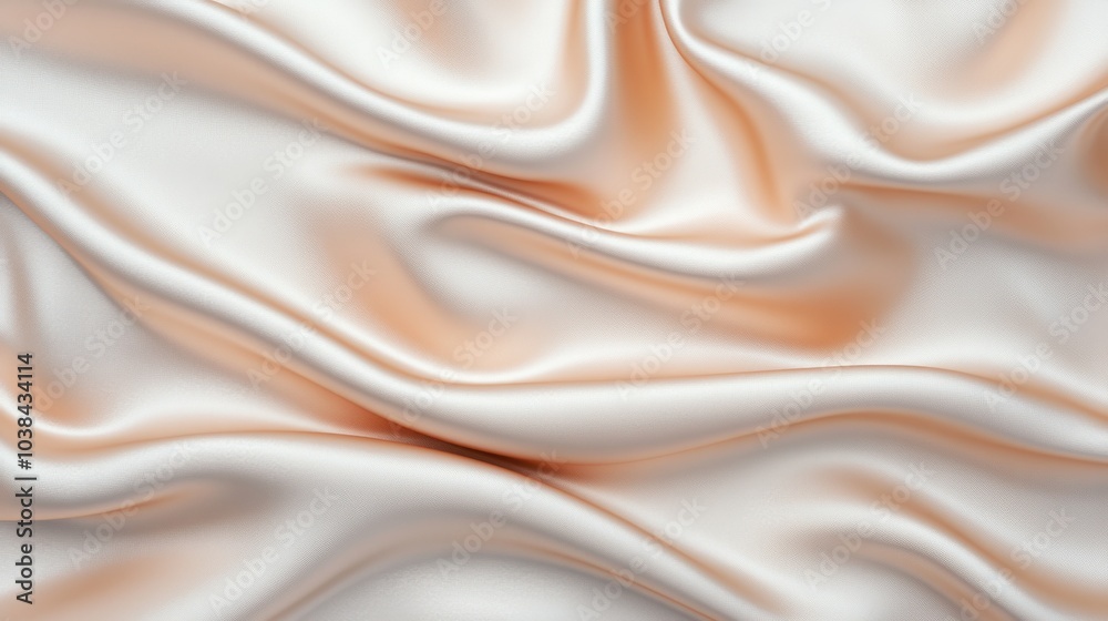 Fototapeta premium Elegant 3D Silk Background for Design Projects