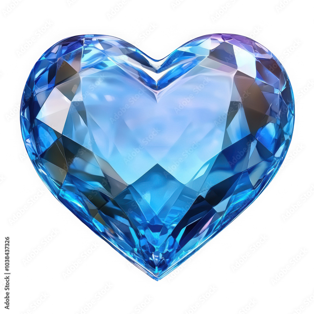 Luminous Blue Heart Gem: A captivating image of a radiant blue heart-shaped gemstone, sparkling with facets and reflecting an ethereal glow. Perfect for luxury brands, romance. Luminous Blue Heart Gem: A captivating image of a radiant blue heart-shaped gemstone, sparkling with facets and reflecting an ethereal glow. Perfect for luxury brands, romance.