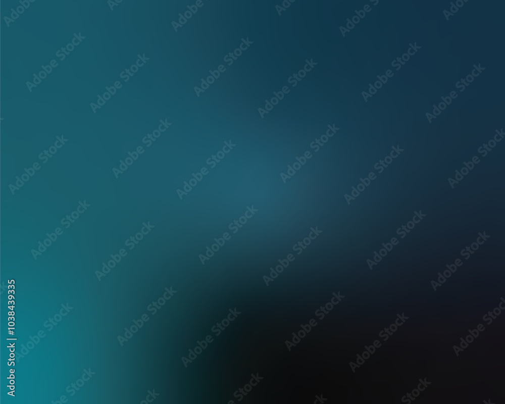 Obraz premium Charming Wildlife Teal Gradient Color Background EPS Vector Template