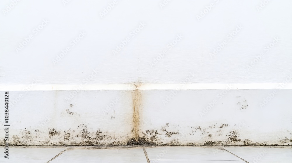 Damp and mouldy ceiling wall corner illustrating the effects of moisture accumulation and the importance of regular maintenance to prevent mold growth and ensure a healthy living environment Damp and mouldy ceiling wall corner illustrating the effects of moisture accumulation and the importance of regular maintenance to prevent mold growth and ensure a healthy living environment