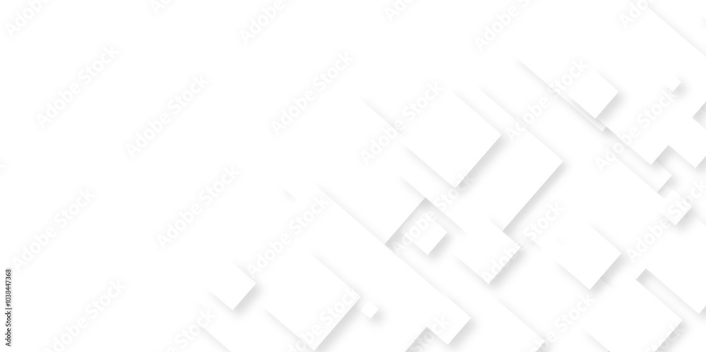 Abstract white square shape with futuristic concept background. abstract background with Many boxes of different sizes. buying with gadgets 3d design in geometric shape Banner web template background. Abstract white square shape with futuristic concept background. abstract background with Many boxes of different sizes. buying with gadgets 3d design in geometric shape Banner web template background.