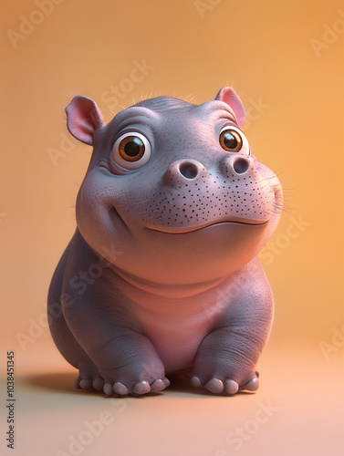 hippopotamus so cute