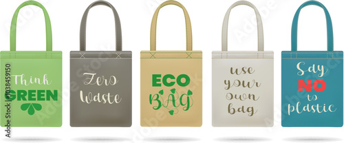 Shopping ecobag set