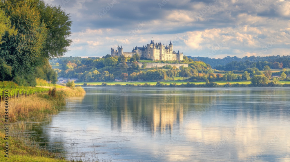 Stunning Landscape with Scenic Views and Vibrant Colors Stunning Landscape with Scenic Views and Vibrant Colors