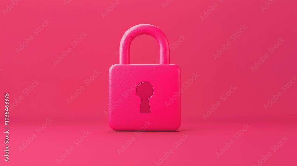 Identity protection sphere, locked digital identity, 3D illustration Identity protection sphere, locked digital identity, 3D illustration