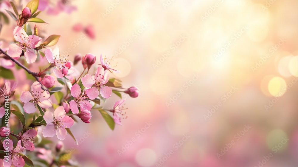 Branch blossom pink apricot flower tree macro gentle soft sky background Branch blossom pink apricot flower tree macro gentle soft sky background