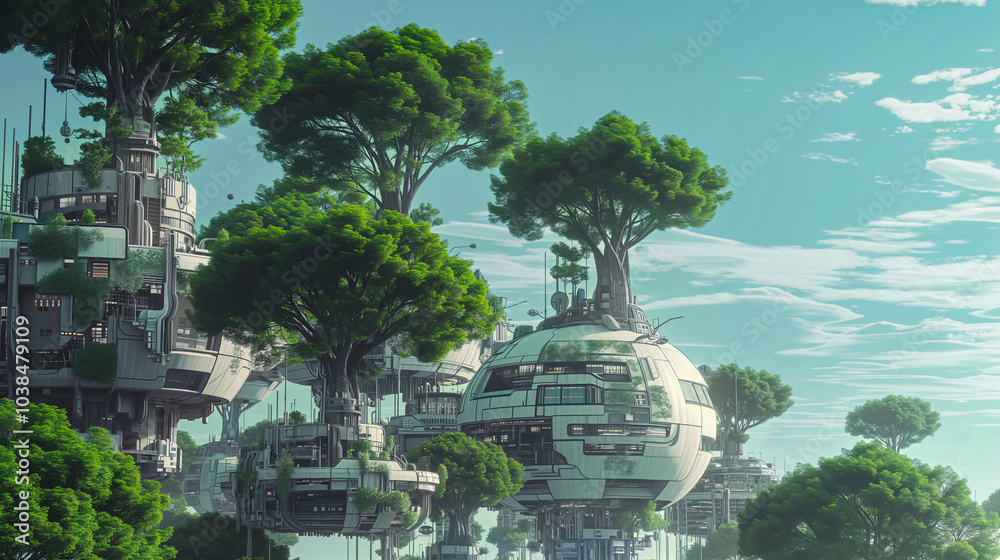 Sustainable Futuristic City Island Flying High in the Air. Technology, Innovation, Civil Engineering. Ecology, Climate Change, Global Warming. Sci-Fi, Fantasy, Dream. Advanced Smart Levitating Town Sustainable Futuristic City Island Flying High in the Air. Technology, Innovation, Civil Engineering. Ecology, Climate Change, Global Warming. Sci-Fi, Fantasy, Dream. Advanced Smart Levitating Town