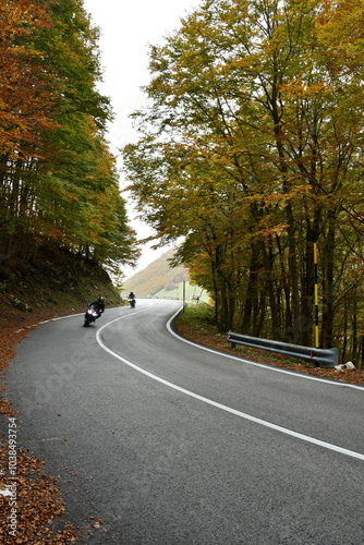 Jesień w Abruzzo, Italy.
