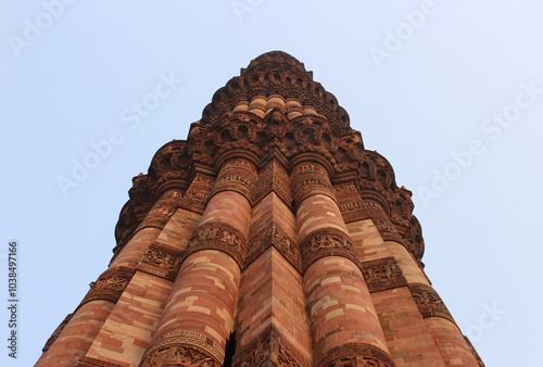Qutb Minar in Delhi, India 