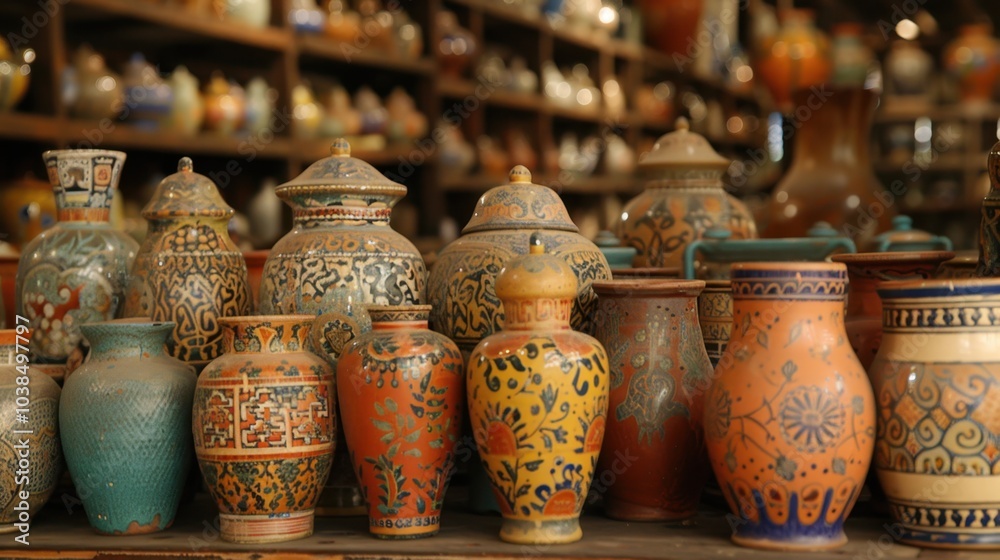 Glazed Ceramic: This ceramic material, featuring a glass-like coating, provides color and moisture protection, ideal for decorative and functional pottery.
Glazed Ceramic: This ceramic material, featuring a glass-like coating, provides color and moisture protection, ideal for decorative and functional pottery.