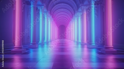 Futuristic Baroque Altar