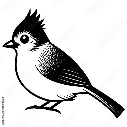 tufted titmouse bird