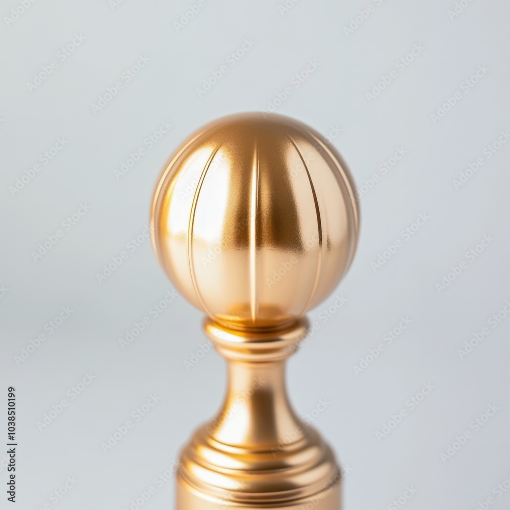 golden trophy award on white background golden trophy award on white background