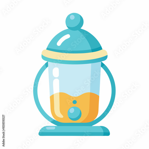 baby feeder vector illustration 