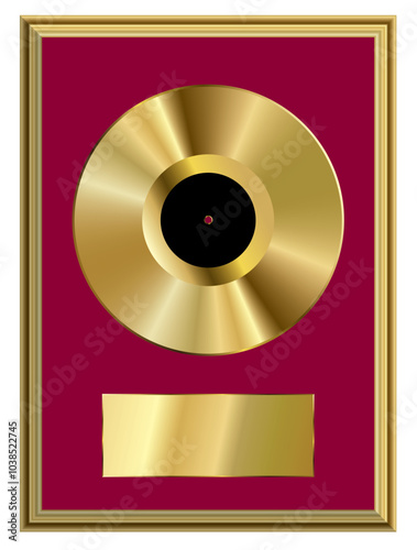 golden vinyl black label