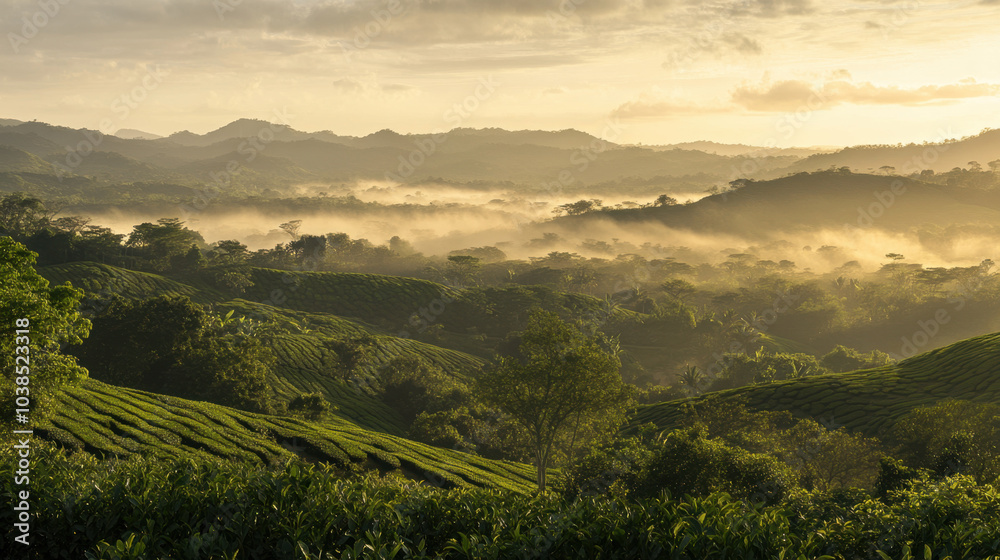 Stunning Landscape with Scenic Views and Vibrant Colors Stunning Landscape with Scenic Views and Vibrant Colors