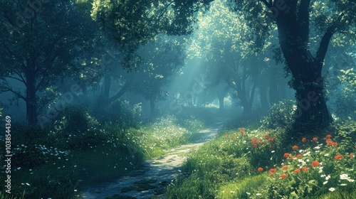 Enchanted Forest Path