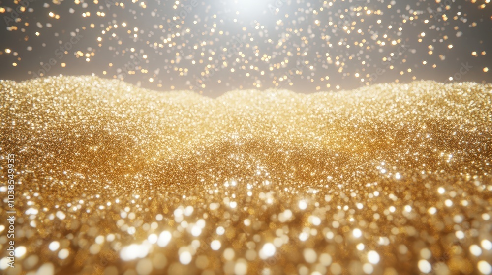 sparkling golden glitter background sparkling golden glitter background