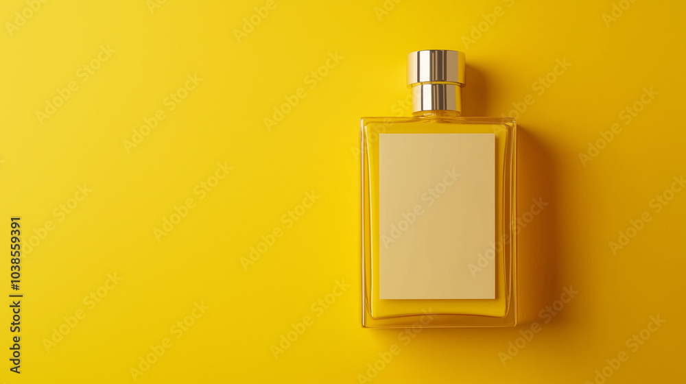perfume container , bottle with blank label for copy space , isolated on yellow background
perfume container , bottle with blank label for copy space , isolated on yellow background