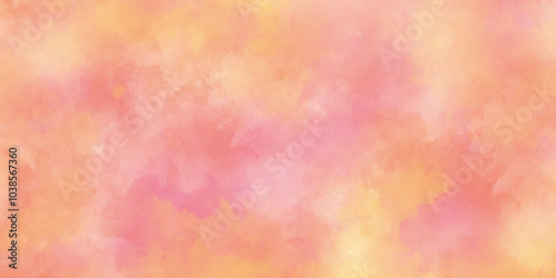 Abstract bright and shinny lovely soft color watercolor background, Colorful and bright watercolor background texture with watercolor splashes, Abstract hand drawn watercolor drawing on a paper.