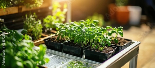 Growing Herbs on the Patio