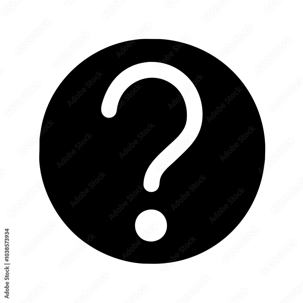 Symbol for asking questions or help Symbol for asking questions or help