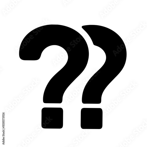 Symbol for asking questions or help