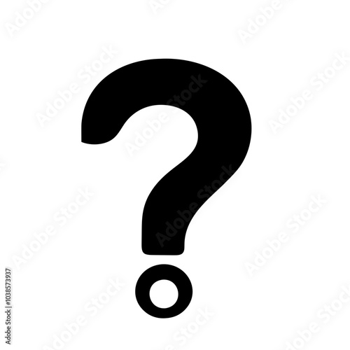Symbol for asking questions or help