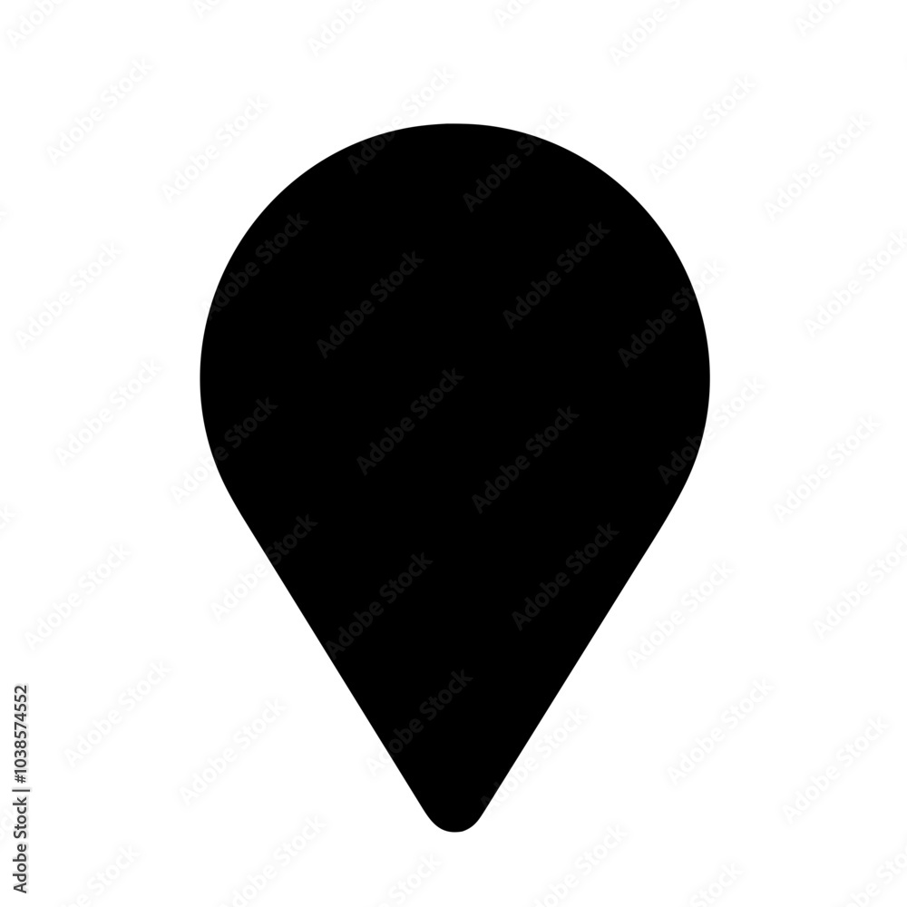 Icon used for marking or saving locations Icon used for marking or saving locations