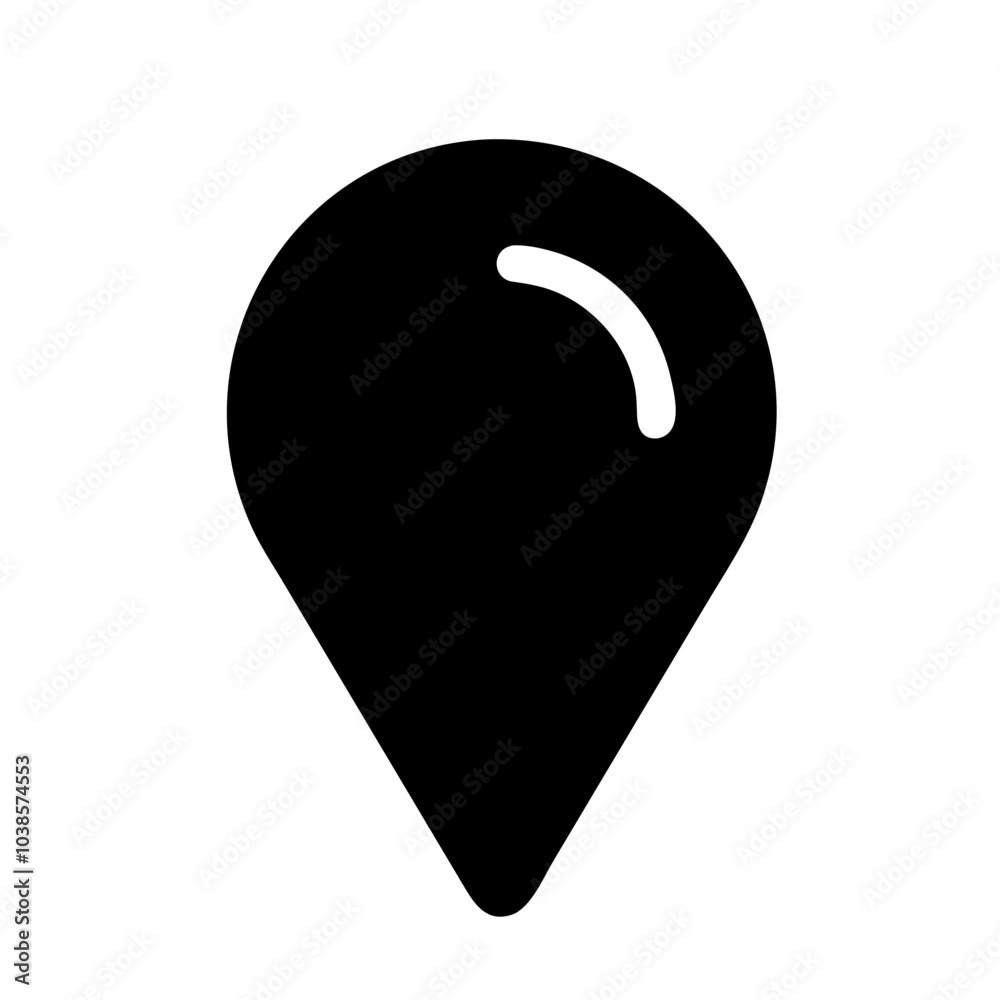 Icon used for marking or saving locations Icon used for marking or saving locations