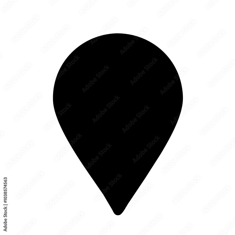 Icon used for marking or saving locations Icon used for marking or saving locations
