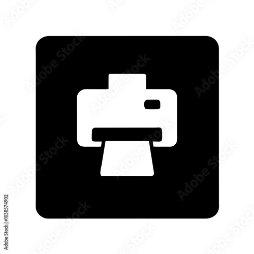 Icon for document printing actions