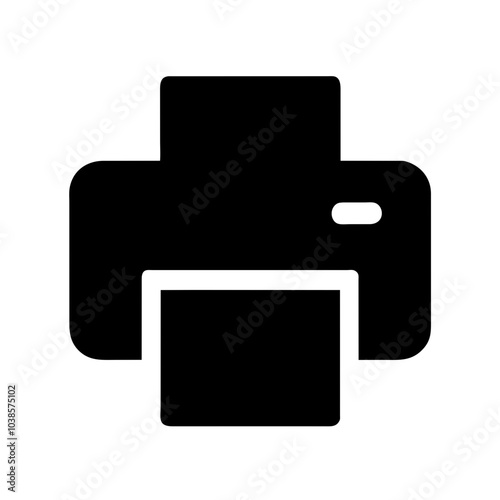 Icon for document printing actions