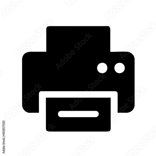 Icon for document printing actions