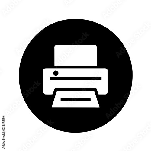 Icon for document printing actions