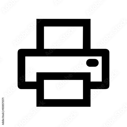 Icon for document printing actions