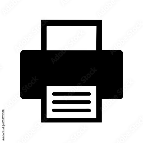 Icon for document printing actions