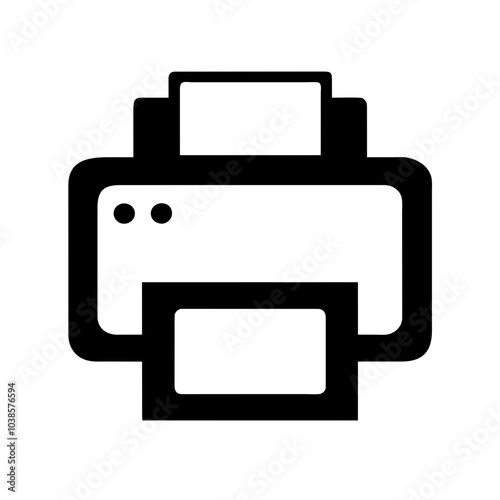 Icon for document printing actions