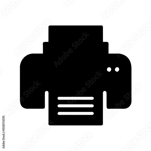 Icon for document printing actions