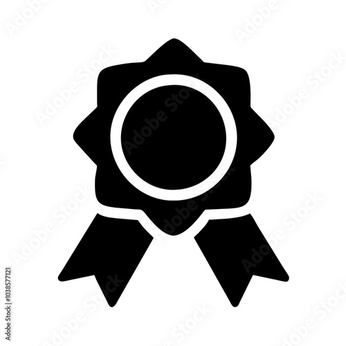 Symbol indicating product or service excellence