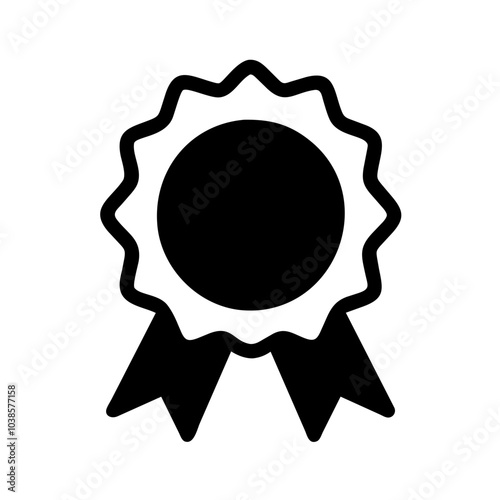 Symbol indicating product or service excellence
