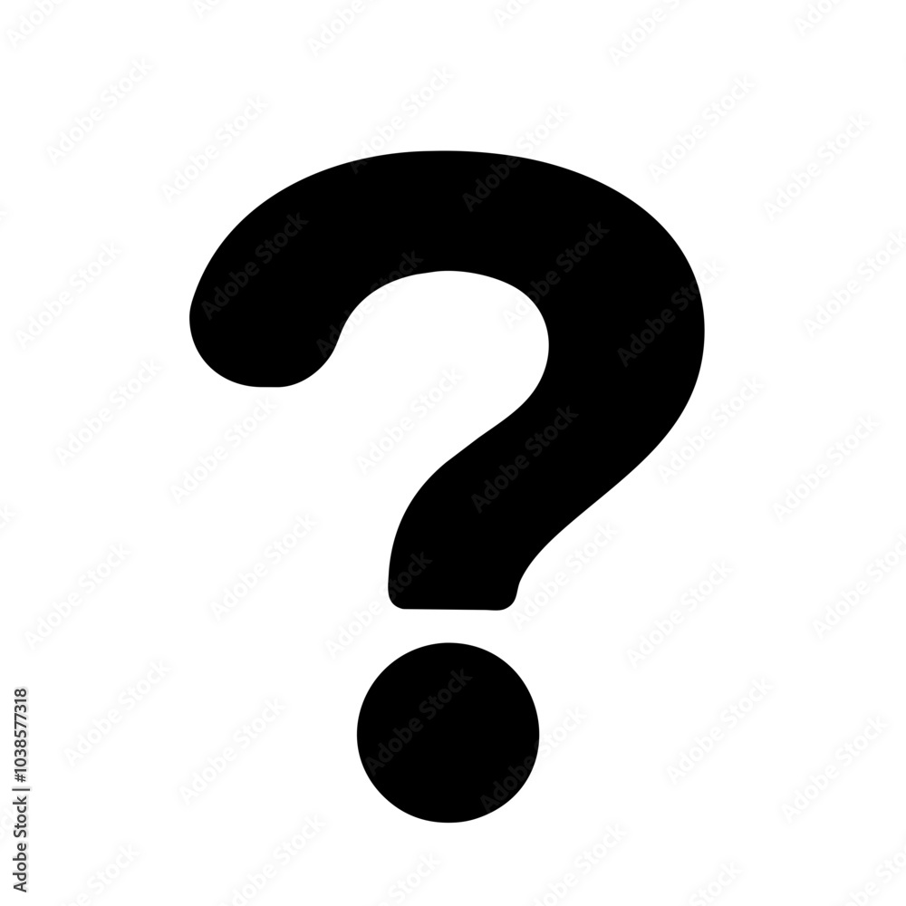 Symbol for asking questions or help Symbol for asking questions or help