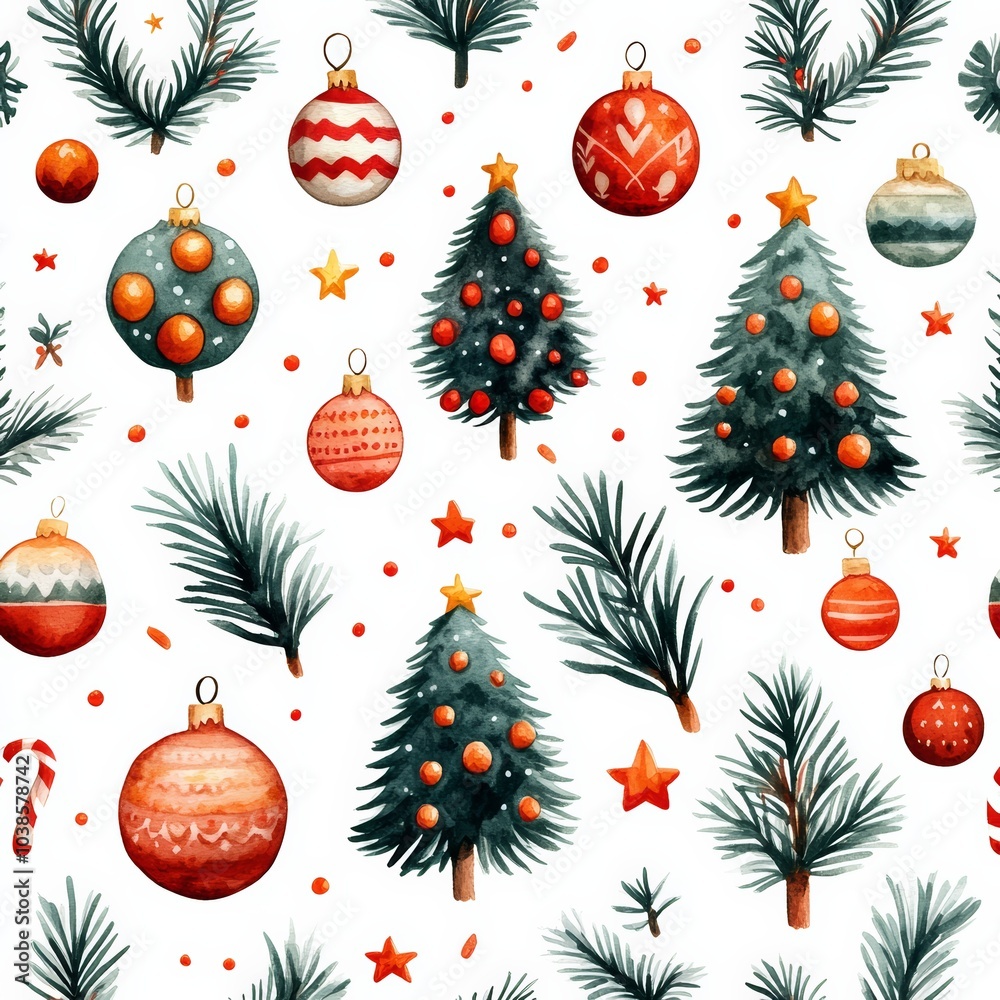 Christmas seamless pattern vector illustration
Christmas seamless pattern vector illustration