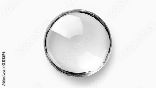 transparent circle bubble