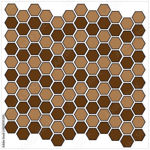 pattern with honey