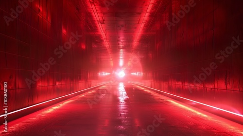 inate Your Message: Captivating Radial Red Light for Eye-Catching Designs