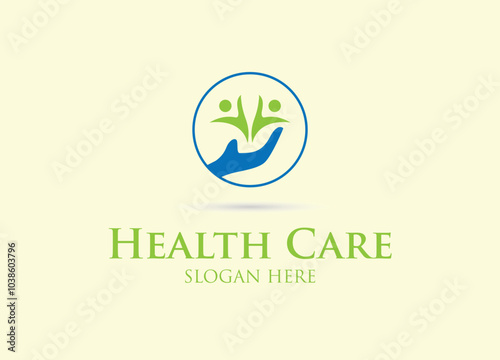 Best Health Care Logo, Unique Medical Symbol Logo, Creative Medical Logo, High-Quality Vector Template Design 