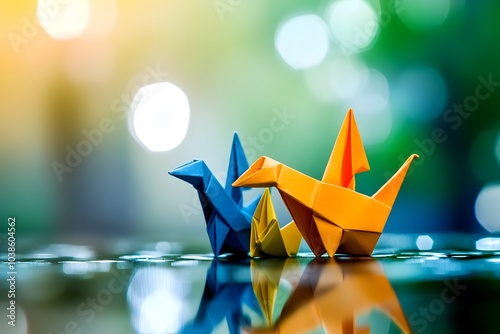 World Origami Day – Creativity Without Limits: Flowers, animals, people – these colorful illustrations fit various projects and themes, sparking imagination and encouraging creative play!