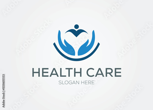 Best Health Care Logo, Medical Logo, Luxurious Health Logo Premium Vector Template
