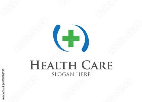 Free Download Modern Medical Logo Concept, Health Care Logo, Creative Medical Sign and Health Logo Premium Vector Template Design - GFXLoad